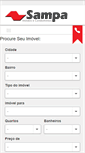 Mobile Screenshot of imobiliariasampa.com.br